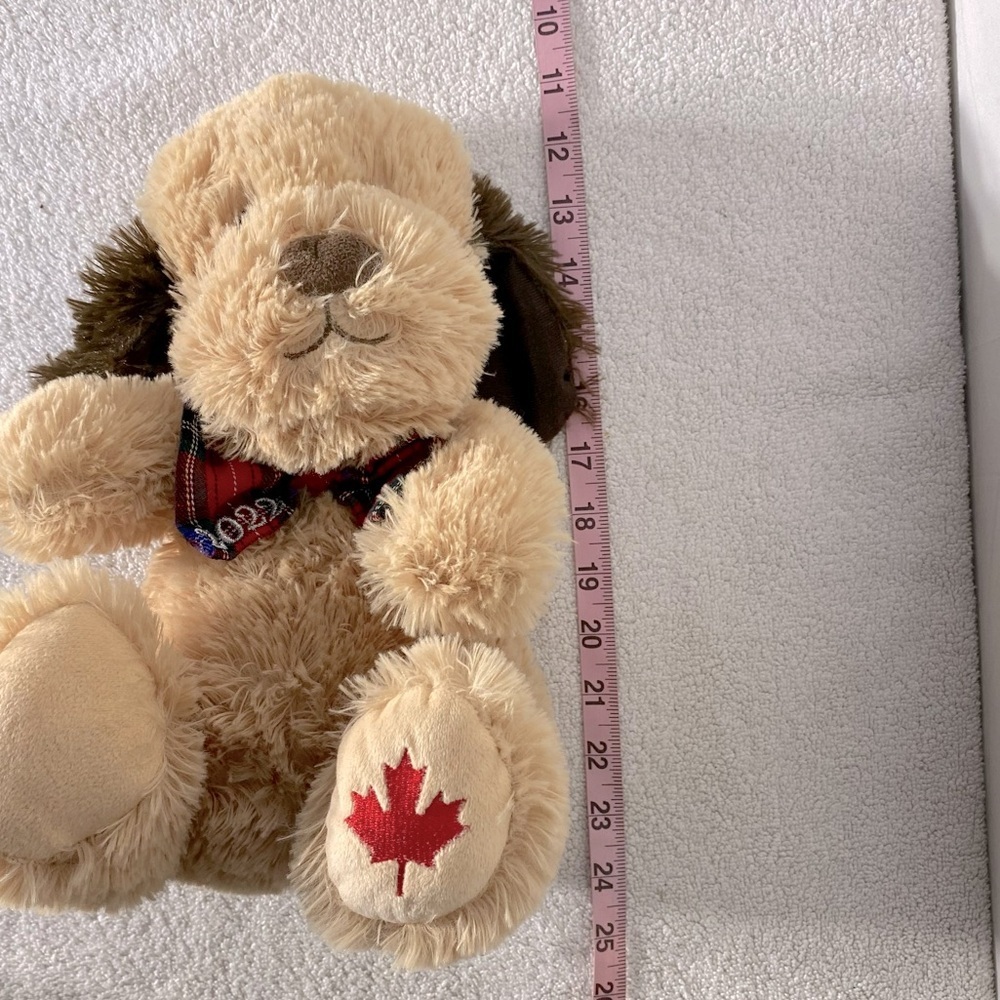 5/$35 Tan Brown Puppy Teddy Bear Plush Toy Stuffed Animal 2022 - Picture 2 of 11